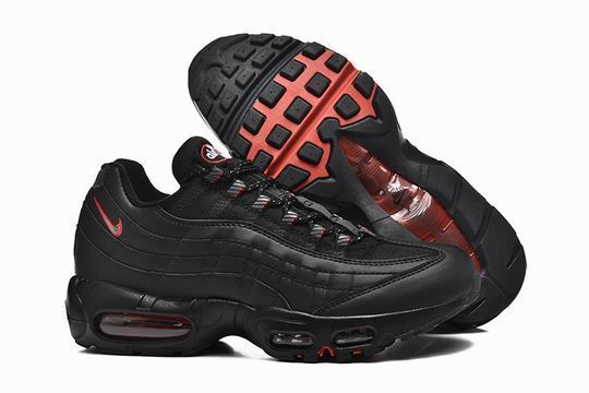 (image for) Nike Air Max 95 Black Red Men's Shoes-57